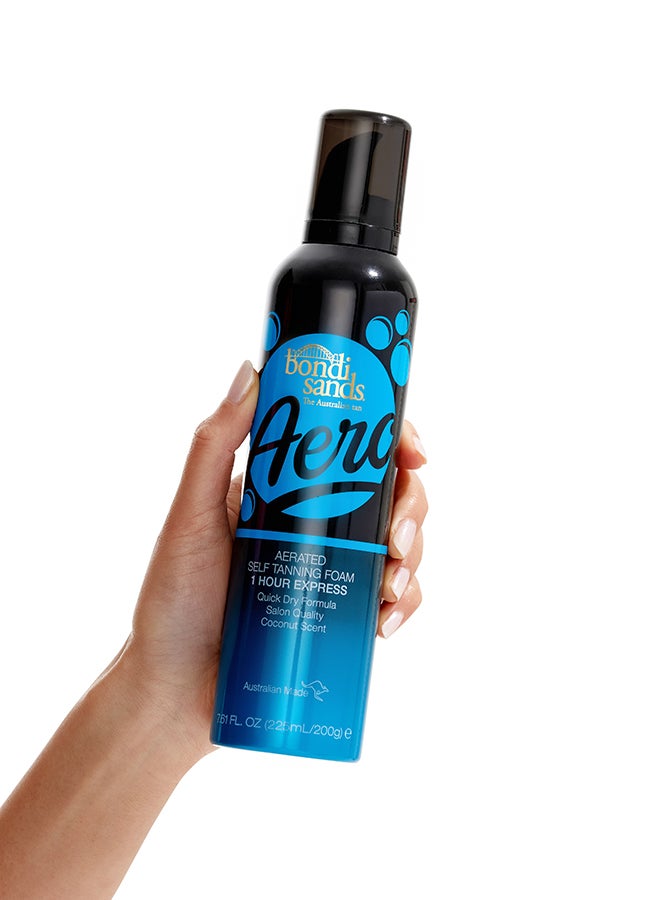 Bondi Sands 1 Hour Express Aero Self Tanning Foam 225ml – Fast Developing Tan - Image 3